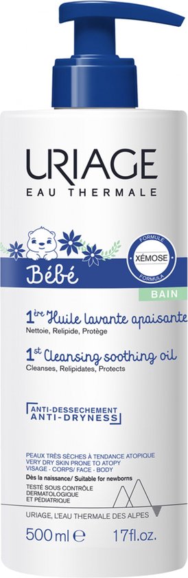 Uriage Bebe Shoothing Cleansing Oil 500ml