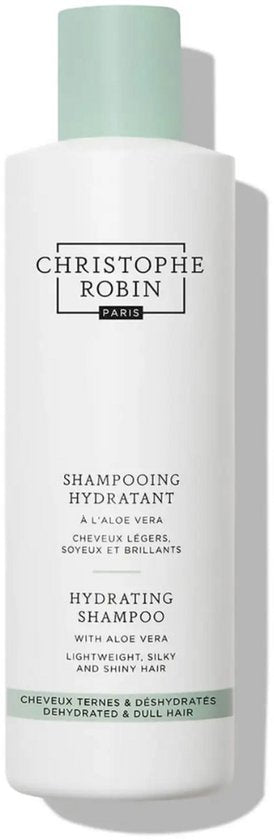 Christophe Robin Hydrating Shampoo with Aloe Vera - 500ml