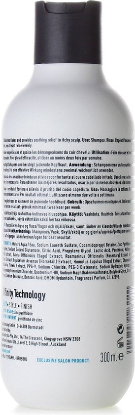 KMS HEADREMEDY ANTI-DANDRUFF SHAMPOO 300ML - Normale shampoo - Voor Alle haartypes
