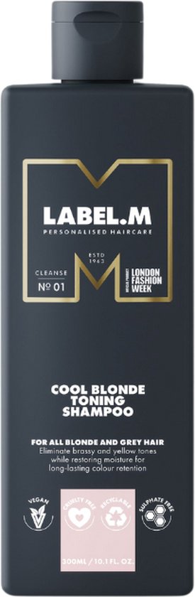 Label M. Cool Blonde Toning Shampoo 300 ml.