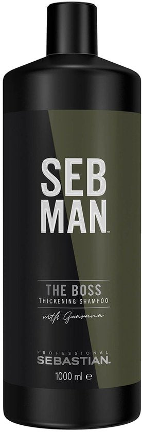 SEB MAN The Boss Thickening Shampoo - 1000 ml - Voor Alle haartypen