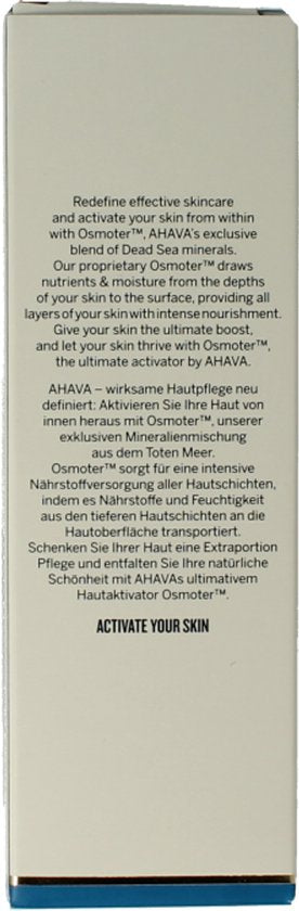 AHAVA Mineraal Voetcrème - Hydrateert & Voedt Droge Voeten - 100ml
