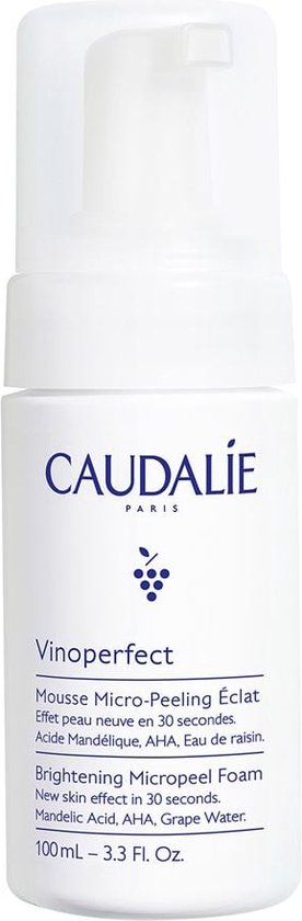 Caudalie Vinoperfect Brightening Micropeel Foam Mousse 100ml