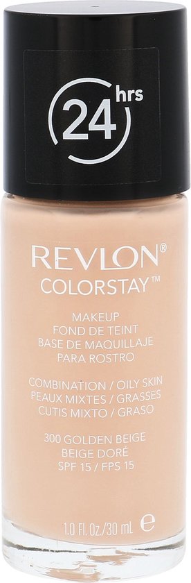 Revlon Colorstay Foundation With Pump | 300 Golden Beige (Oily Skin)