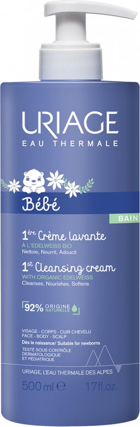 Uriage Bebe 1ere creme lavante 500 Milliliter