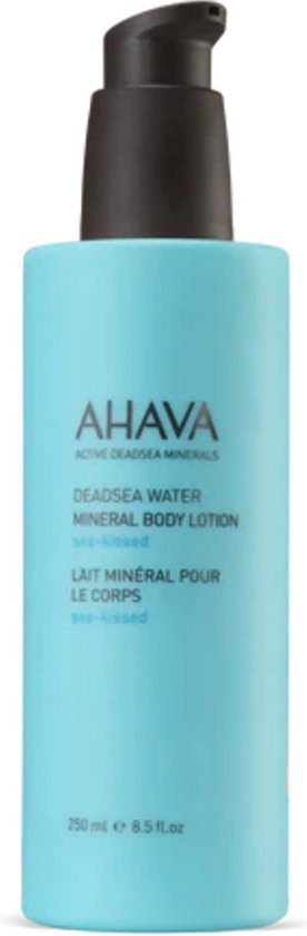 AHAVA Mineraal Bodylotion - Sea-Kissed | Hele Dag Hydratatie & Huidtextuur Verfijning | Helpt tegen Uitdroging | Lotion voor dames & heren | Moisturizer voor een droge huid & gezicht - 250ml