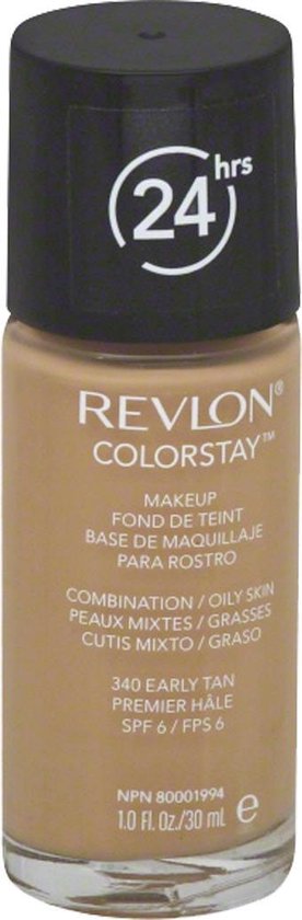 Revlon Colorstay Foundation With Pump - 340 Early Tan (Oily Skin)