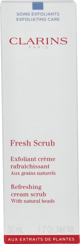 CLARINS FRESH SCRUB REFRESHING CREAM SCRUB