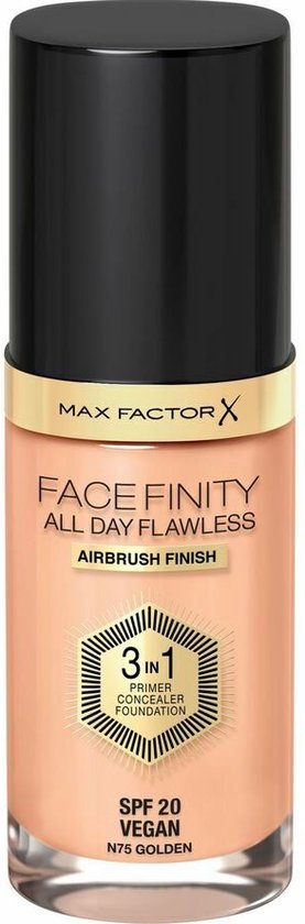 Max Factor Facefinity All Day Flawless 3-in-1 Liquid Foundation - 75 Golden
