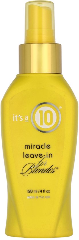 It's a 10 - Miracle Leave-in for Blondes Conditioner