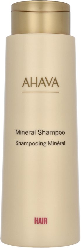 AHAVA Mineraal Shampoo | Voedende Reiniging | Hydrateert & Voedt | Zachtheid & Glans | Vegan & Vrij van Alcohol en Parabenen | Haarverzorging voor Man