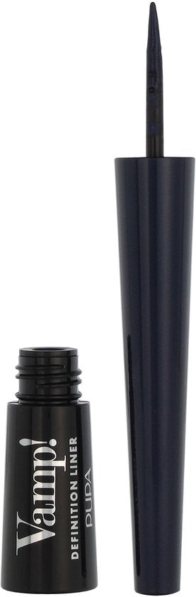 PUPA Vamp! Definition Eyeliner 300 Deep Blue Matt_#2A3F78