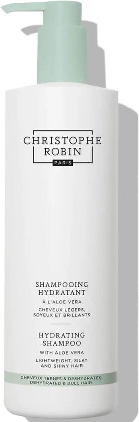Christophe Robin Hydrating Shampoo with Aloe Vera - 500ml