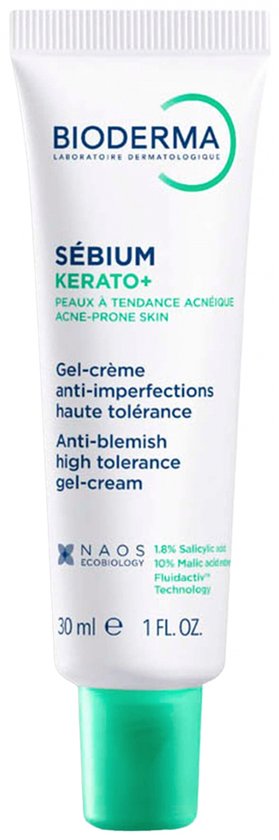 Bioderma Sébium Kerato+ Eficacia Antiacné, Máxima Tolerancia 30 Ml