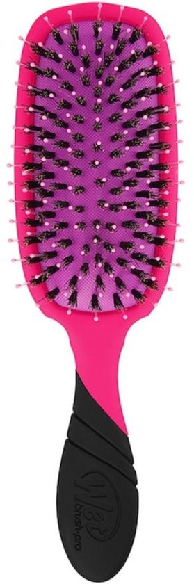 WetBrush PRO Shine Enhancer Pink - Verzorgende Borstel - Roze -1 st.