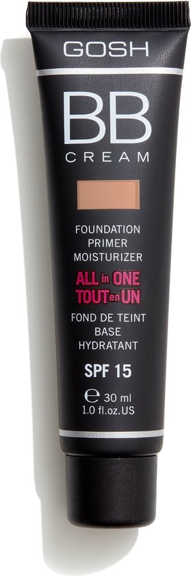 Gosh Bb - Cream Foundation Primer Moisturizer Spf 15 Beige 02 30Ml