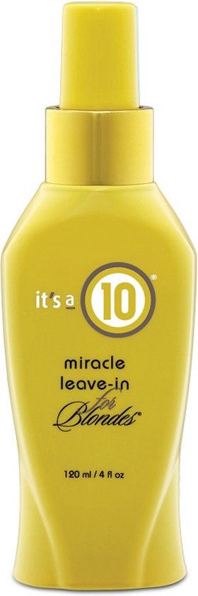 It's a 10 - Miracle Leave-in for Blondes Conditioner