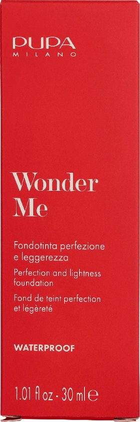 Pupa Milano - Wonder Me - Foundation - 020 Light Beige