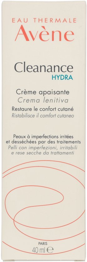 Avene Cleanance HYDRA gezichtsreiniging & reiniging crème Vrouwen 40 ml