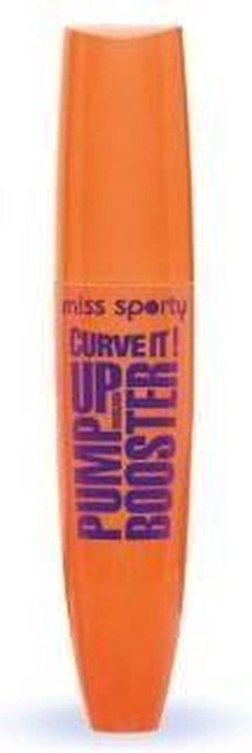 Miss Sporty - Pump Up Booster Curve it! Mascara - Extra Black - Zwart