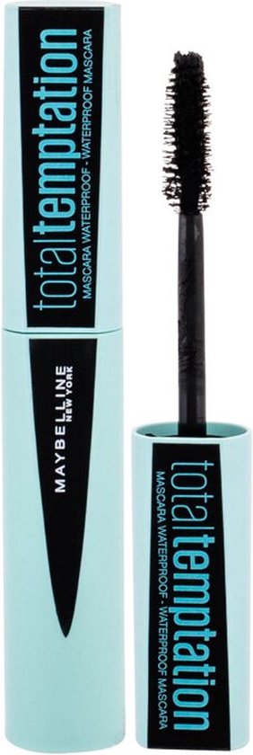 Maybelline Total Temptation Waterproof Mascara - 001 Zwart