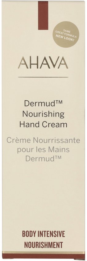 AHAVA Dermud Intensieve Handcrème | Onmiddellijke Verlichting en Herstel | Voor Droge, Gebarsten of Bevroren Handen | Kalmerende Formule met DERMUD Mo