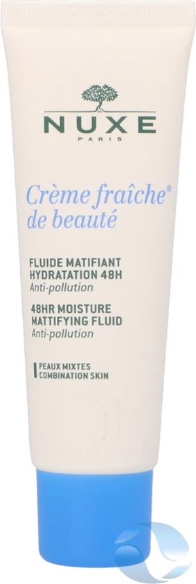 Nuxe Crème Fraîche de Beauté Fluide Matifiant Hydratation 48HR Gezichtsfluid 50 ml
