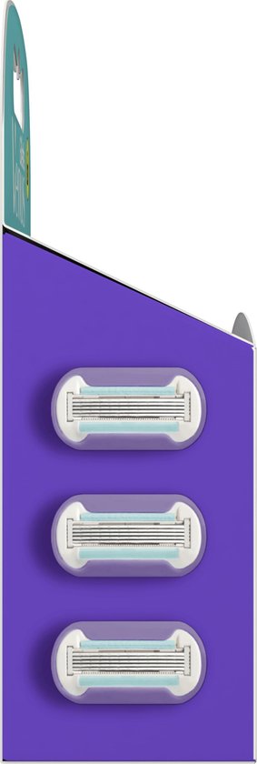 Gillette Venus Deluxe Smooth Swirl - Voor Een Gladde Scheerbeurt - 3 Navulmesjes