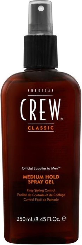 American Crew Medium Hold Spray Gel - 250 ml