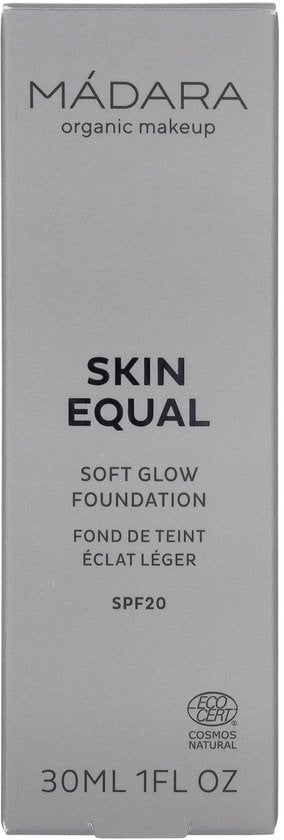 MÁDARA Skin Equal Foundation #10 porcelain 30 ml - vegan - SPF 15