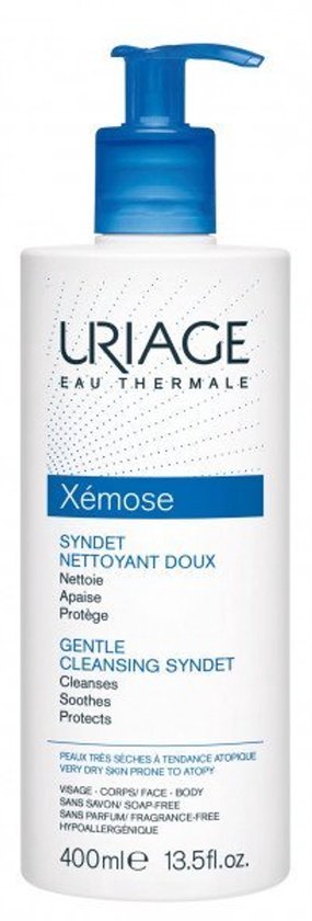 Uriage - Fine cleansing cream gel for dry to atopic skin Xémose (Gentle Cleansing Syndet) - 200ml