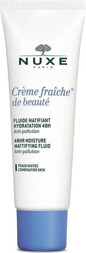 Nuxe Crème Fraîche de Beauté Fluide Matifiant Hydratation 48HR Gezichtsfluid 50 ml