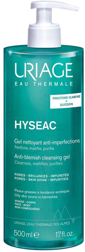 Uriage Hyseac reinigingsgel 500 Milliliter
