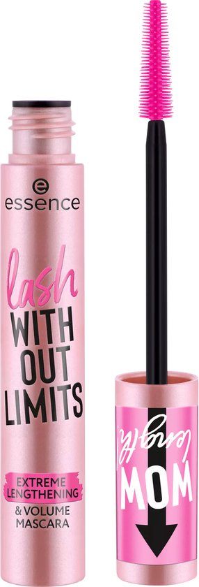 essence Lash Without Limits Extreme Lengthening & Volume Mascara 01 Ultra Black 13 ml