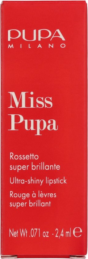 Pupa - Miss Pupa Lipstick - 500 Love Pearly Red