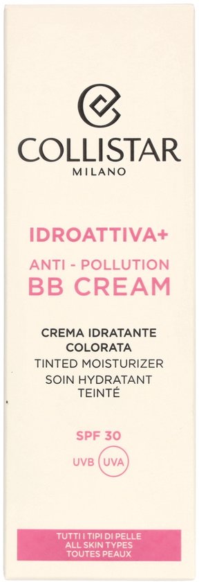 Collistar IDROATTIVA+ Anti-Pollution BB Cream 1 Light - 50 ml
