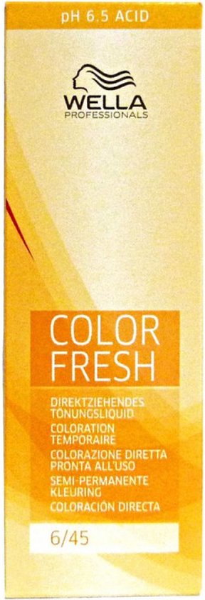 Wella Professionals Color Fresh - Haarverf - 4/07 - 75ml