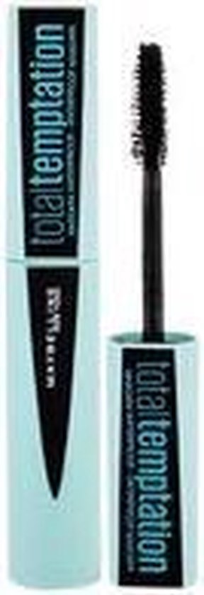 Maybelline Total Temptation Waterproof Mascara - 001 Zwart