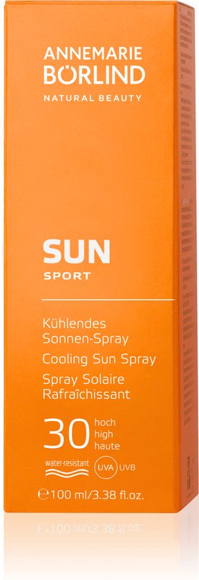 Annemarie Börlind Sun Sport Cooling Zonnespray SPF 30 - Zonnebrand - 100ml