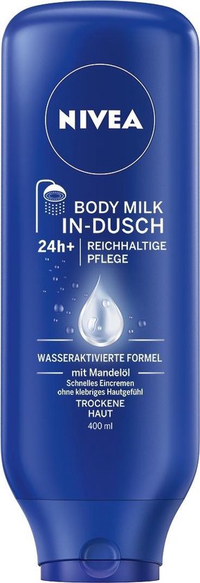 Nivea In-Shower Bodymilk Droge Huid met Amandelolie 400ml