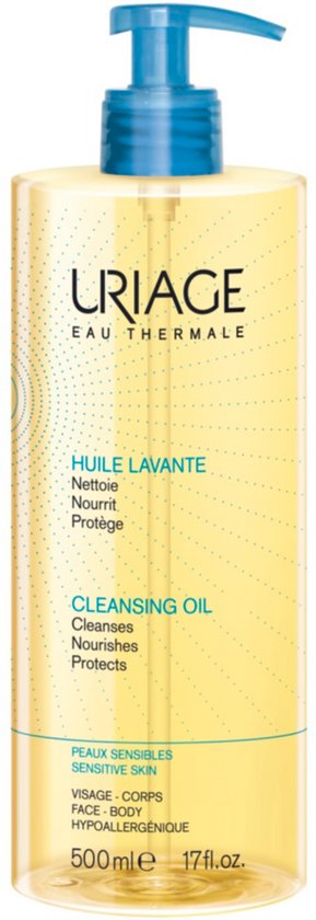 Uriage Hygiëne Huile Lavante Olie Gevoelige Huid 500ml