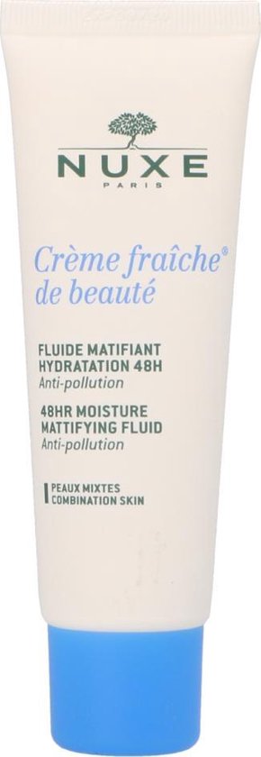 Nuxe Crème Fraîche de Beauté Fluide Matifiant Hydratation 48HR Gezichtsfluid 50 ml