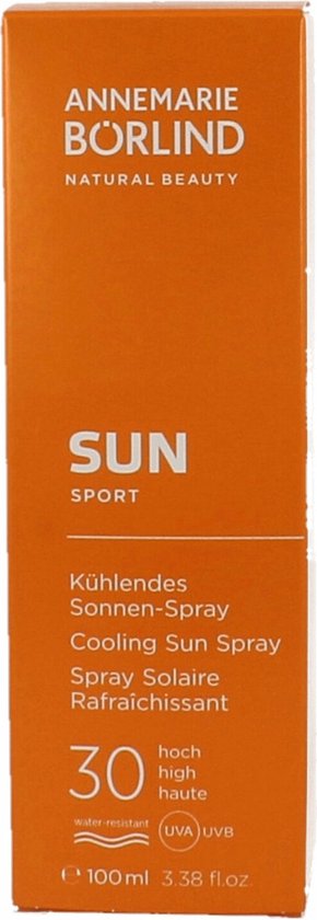 Annemarie Börlind Sun Sport Cooling Zonnespray SPF 30 - Zonnebrand - 100ml