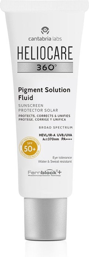 Anti Bruine vlekken Zonnebrandlotion Heliocare 360 Pigment Solution SPF 50+ 50 ml