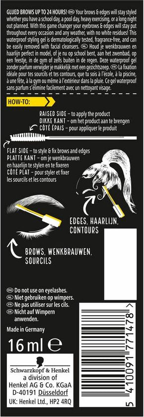 Got2b - Glued - 4 - Brows&Edges - Waterproof