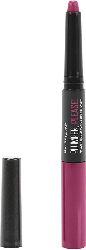 Maybelline Plumper, Please! Shaping Lip Duo - 230 Exclusive - Lip Filler - Lip Vergroter - Volle Lippen - Paars - 4 ml