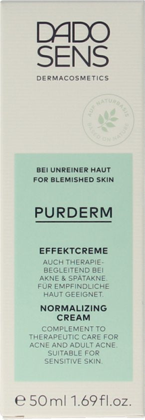Dado Sens - PurDerm Normalizing Cream - 50 ml