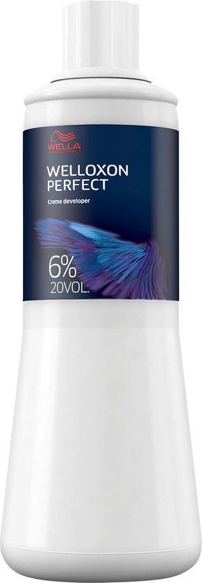 Geleidelijk haarverlichtingsproduct Wella 6% 20 vol (1000 ml)