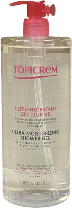 Hydraterende Douchegel Topicrem Schoonmaakster 1 L