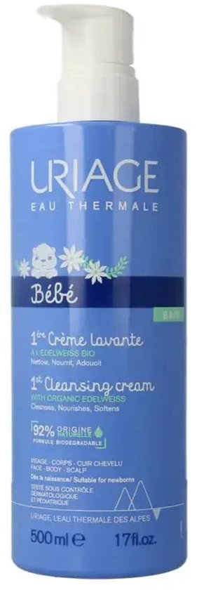 Uriage Bebe 1ere creme lavante 500 Milliliter